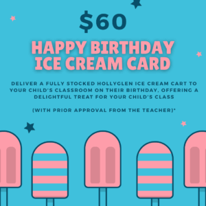 Happy Birthday Ice Cream Card (Classroom Ice Cream)